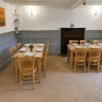 Shared dining room - communal space for all residents