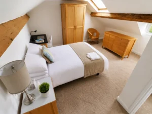 Bedroom in Room 17 at Aarandale student accommodation, Northampton